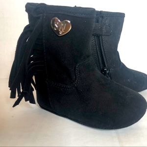 Stuart weitzman baby fringe boots